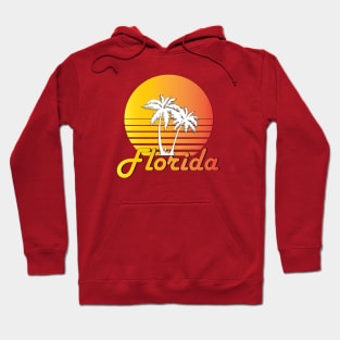 Florida Synthwave Sun Hoodie